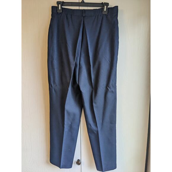 SK & Company Women's Navy Blue Single-Button Blaze & Pant Set Size 12P - Picture 7 of 9